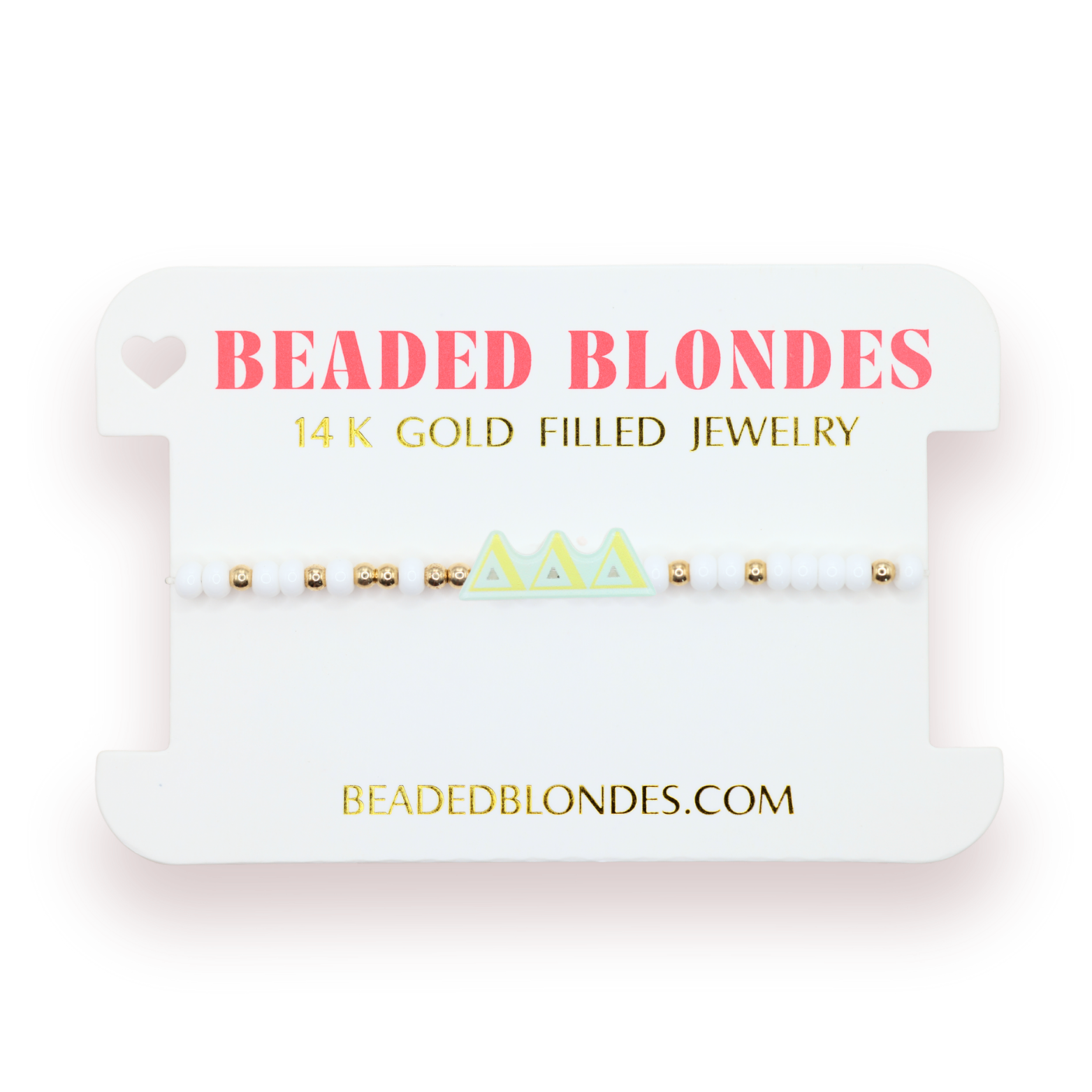 Tri Delt Greek Bracelet (Sale)