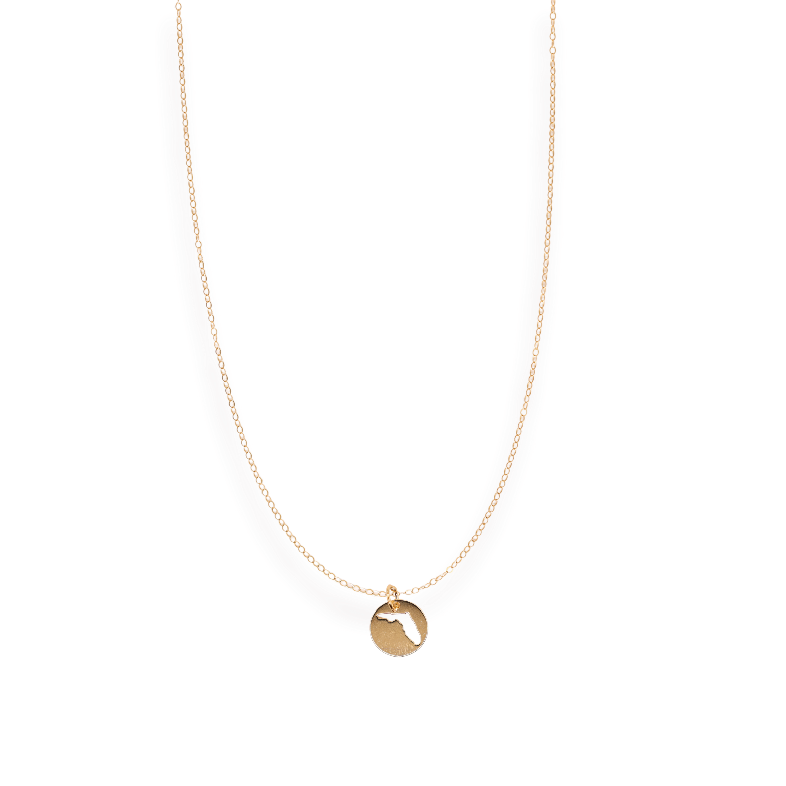 Florida State Cut Out Charm Necklace