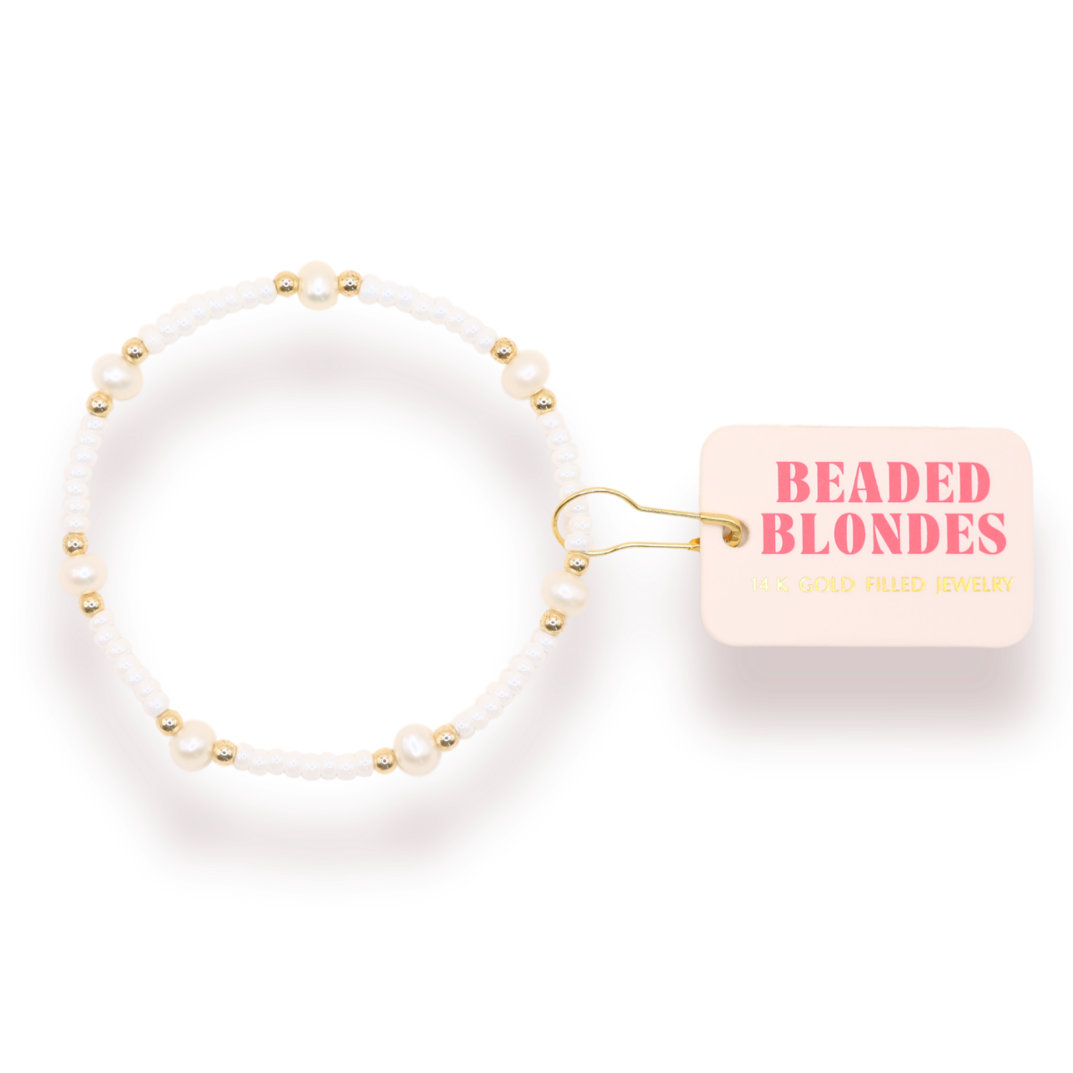 Luster White Pearl Bracelet