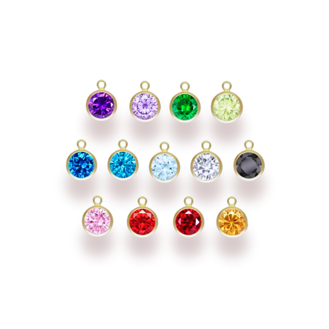 July Birthstone Charm Bracelet