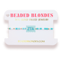 Zeta Tau Alpha Block Bracelet on Color