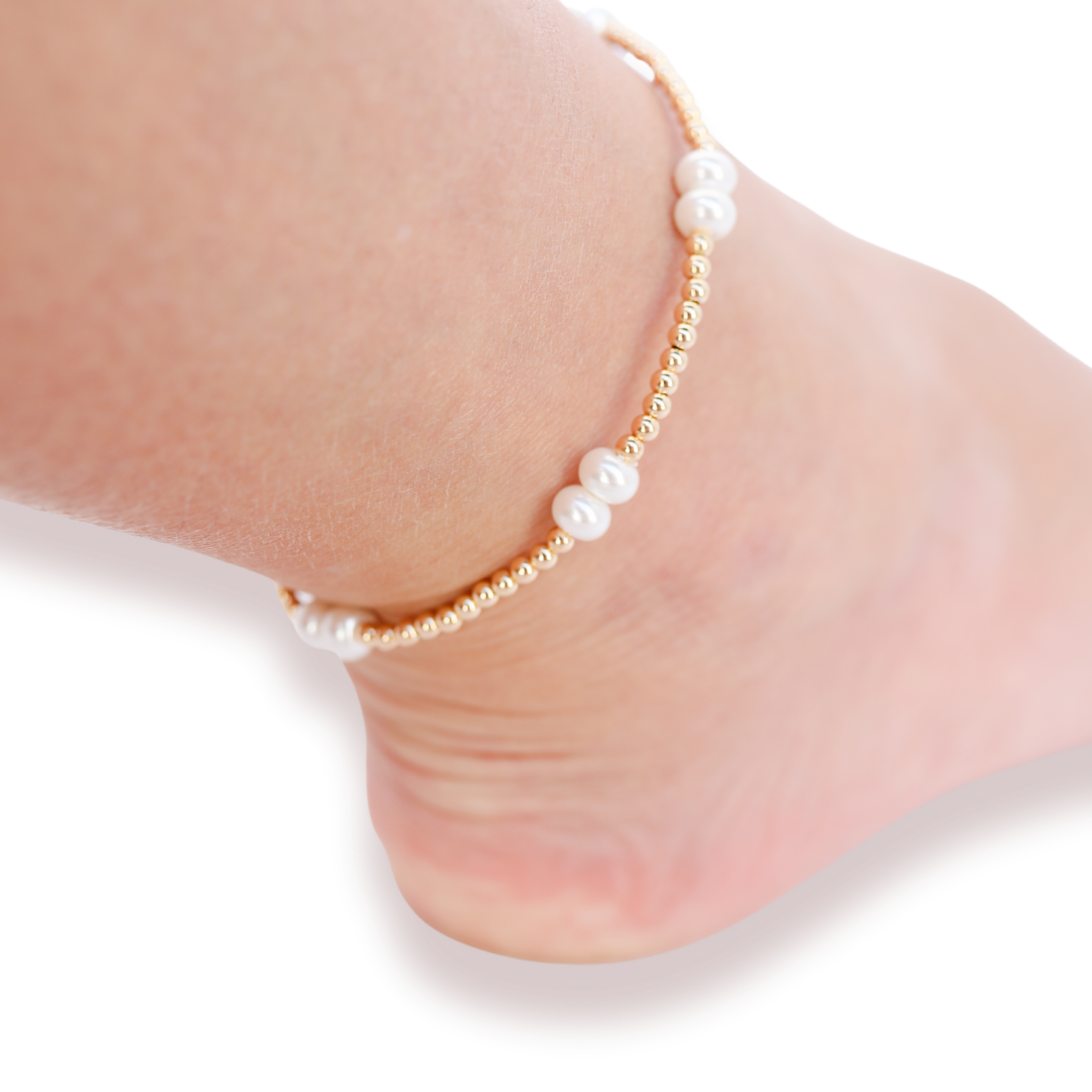 Coastal Pearl Anklet