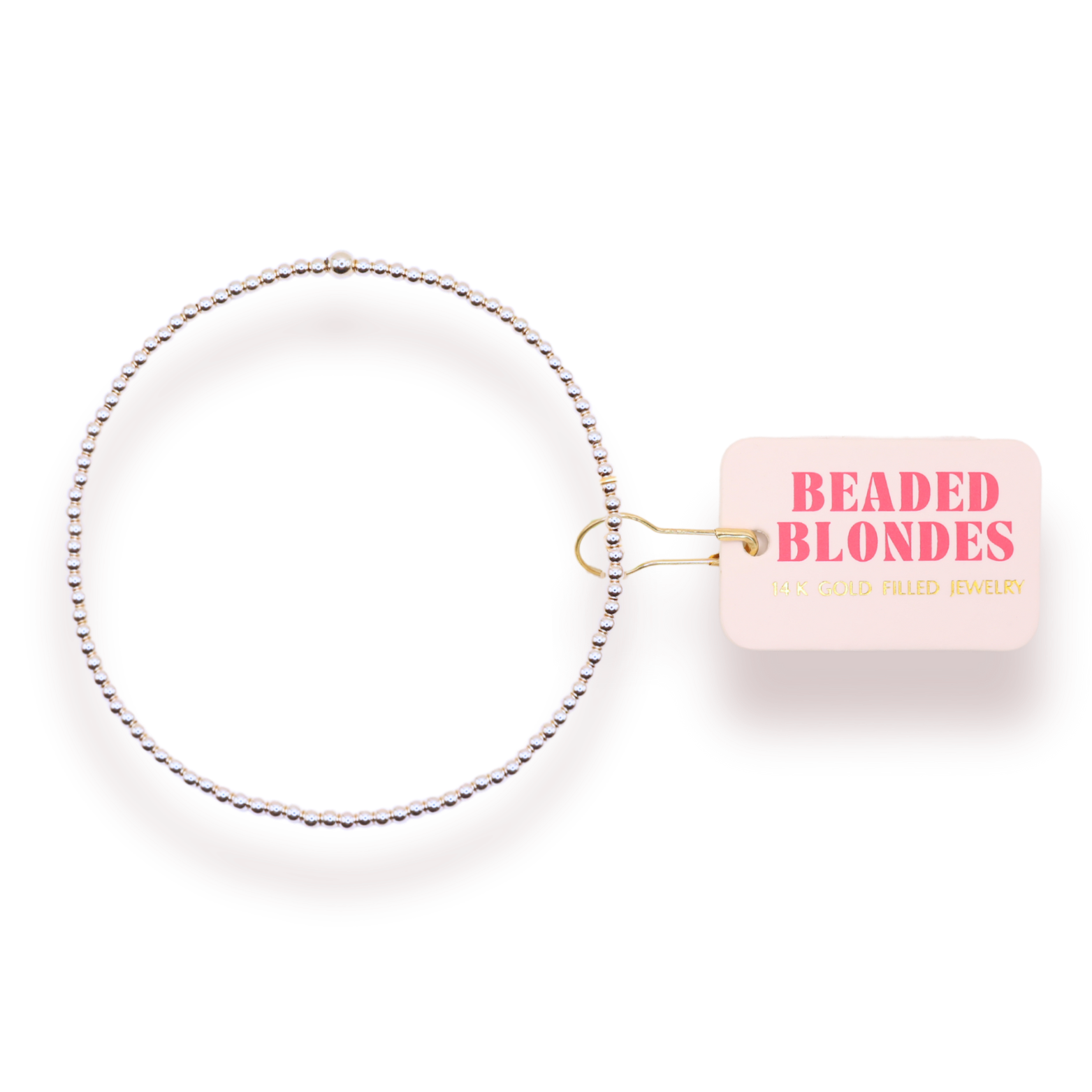 2MM Silver Beaded Bracelet