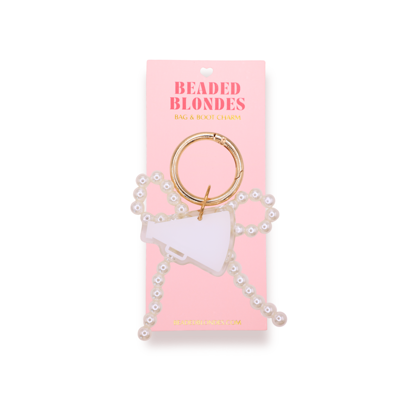 Megaphone Bag & Boot Charm