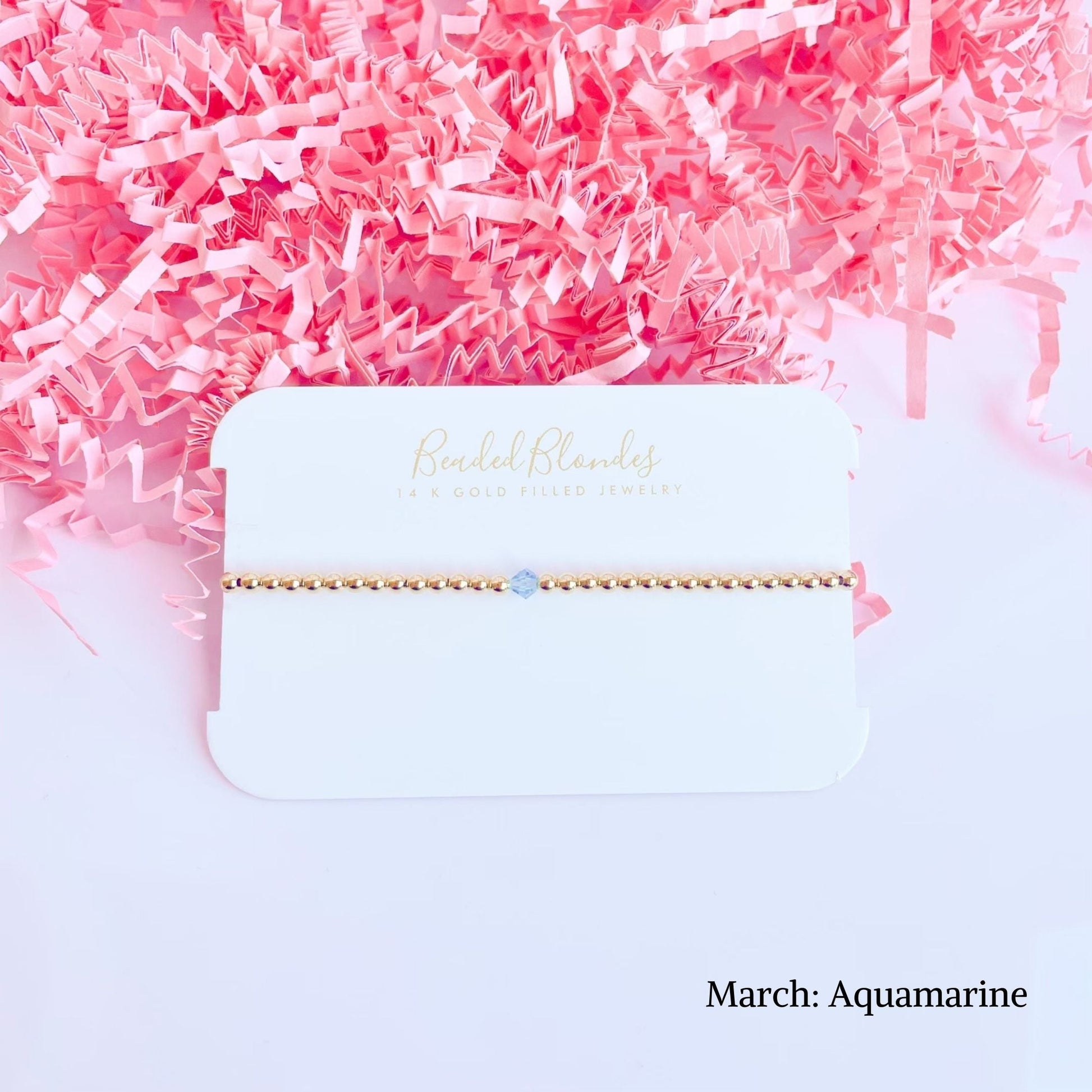 Birthstone Swarovski Crystal Bracelet (Kids Size)