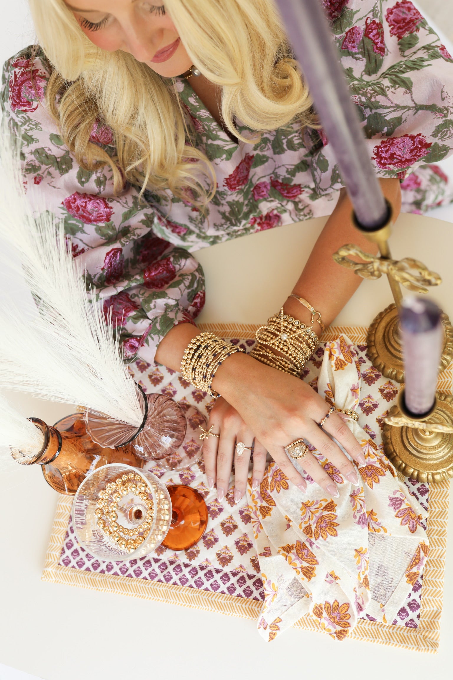 Plum Purple June Ring