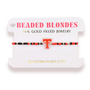 Texas Tech Logo Bracelet on Color