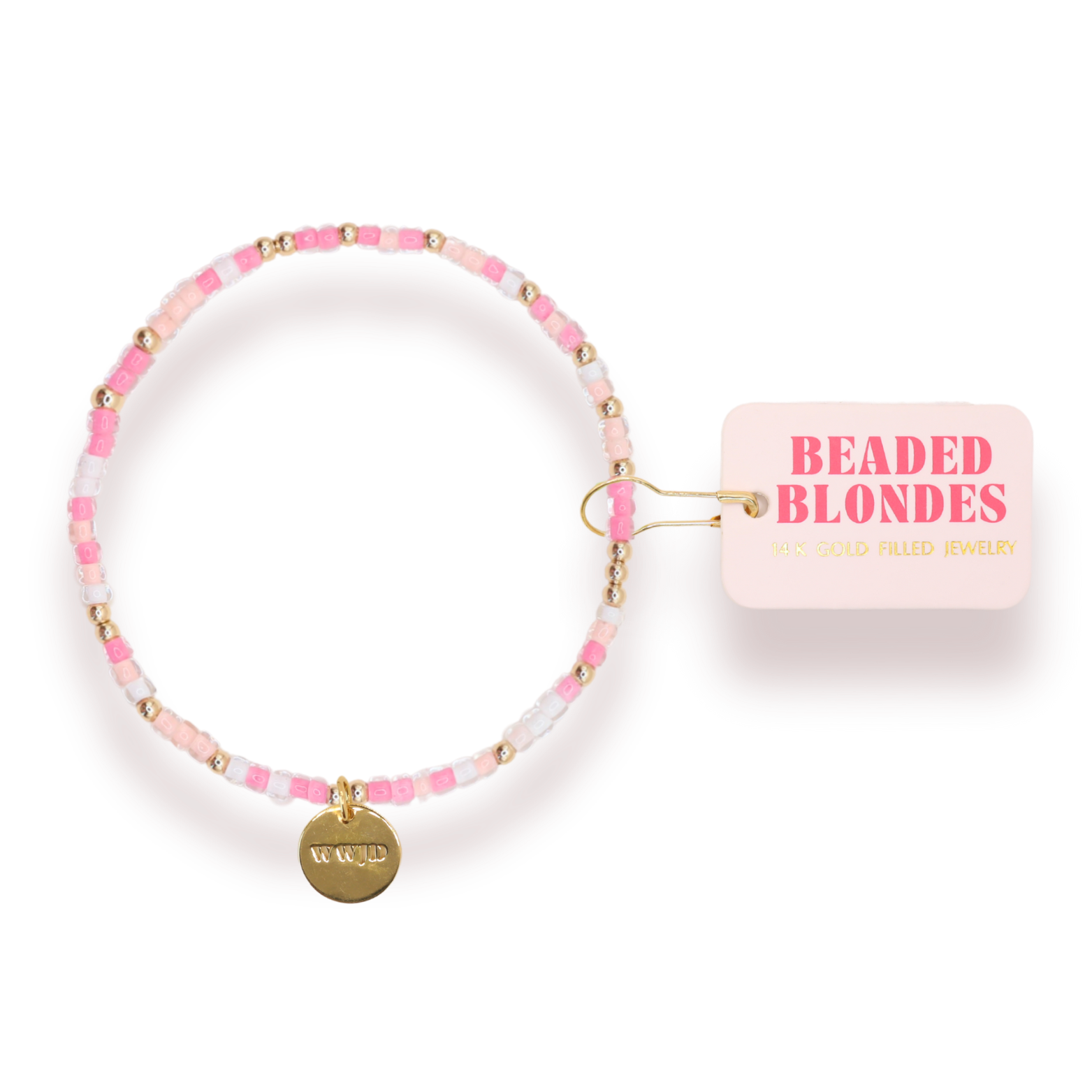 WWJD Charm Sprinkle Bracelet