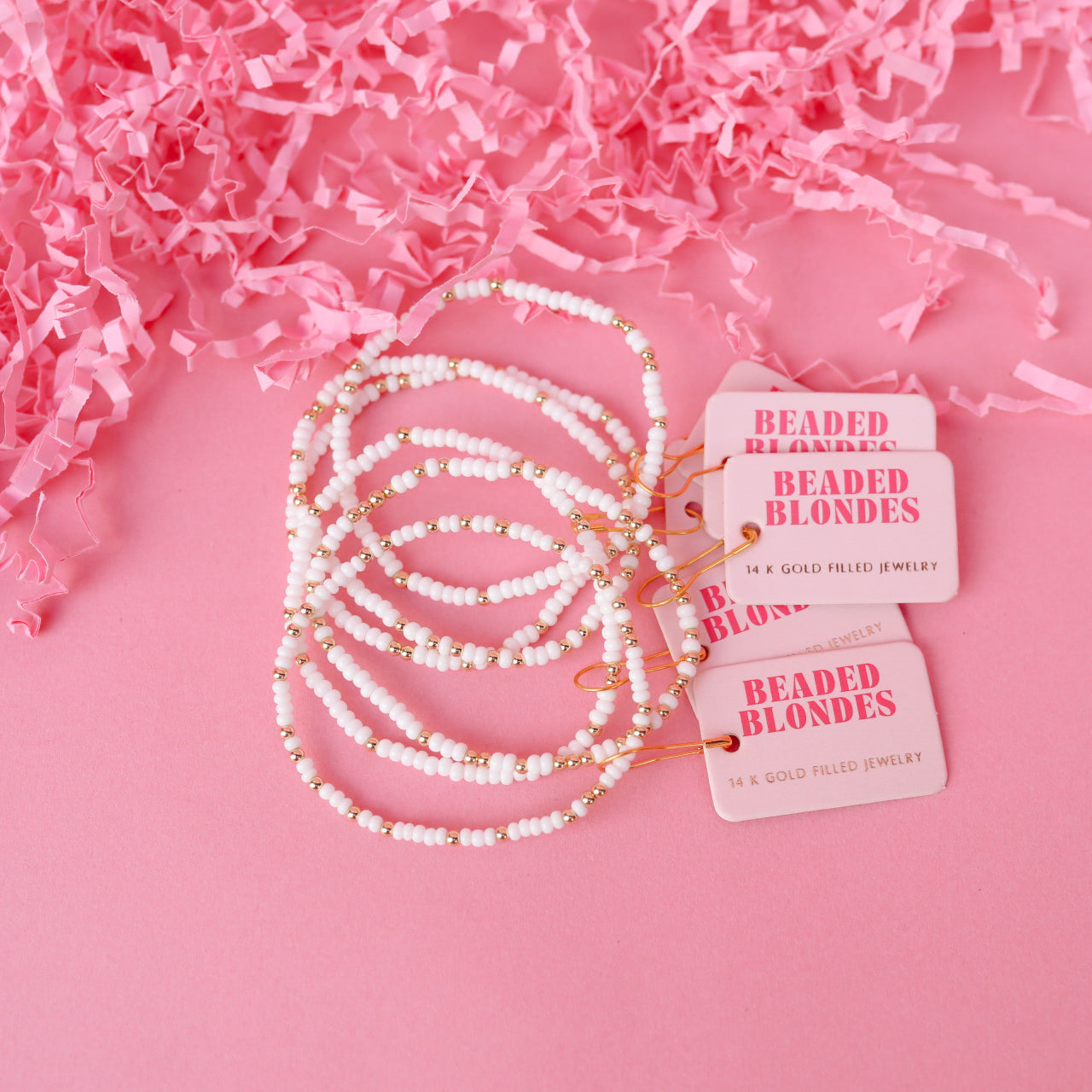 White Sprinkle Bracelet