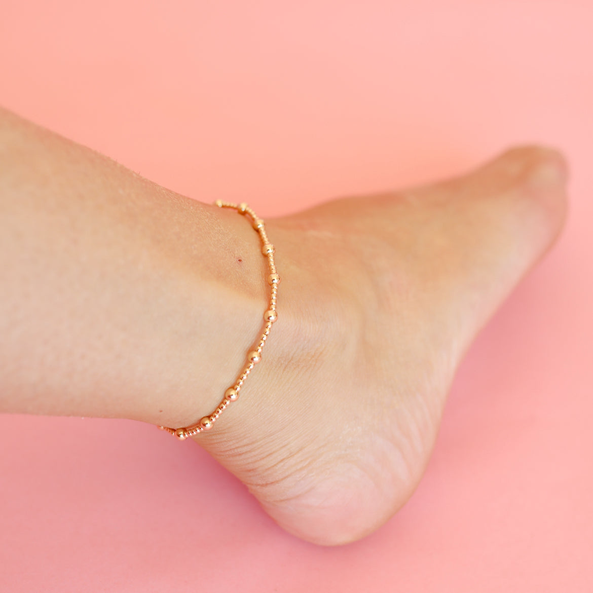 June Gold Anklet