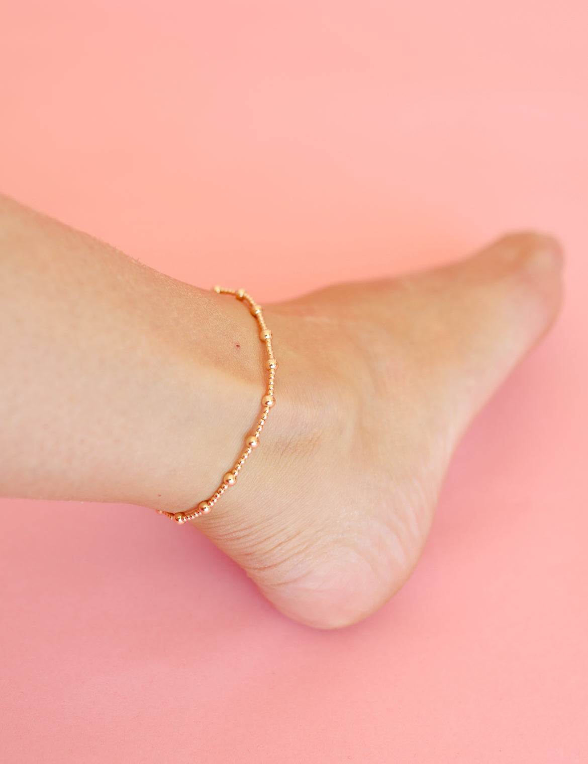 June Gold Anklet