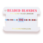 Pi Beta Phi Block Bracelet on Color