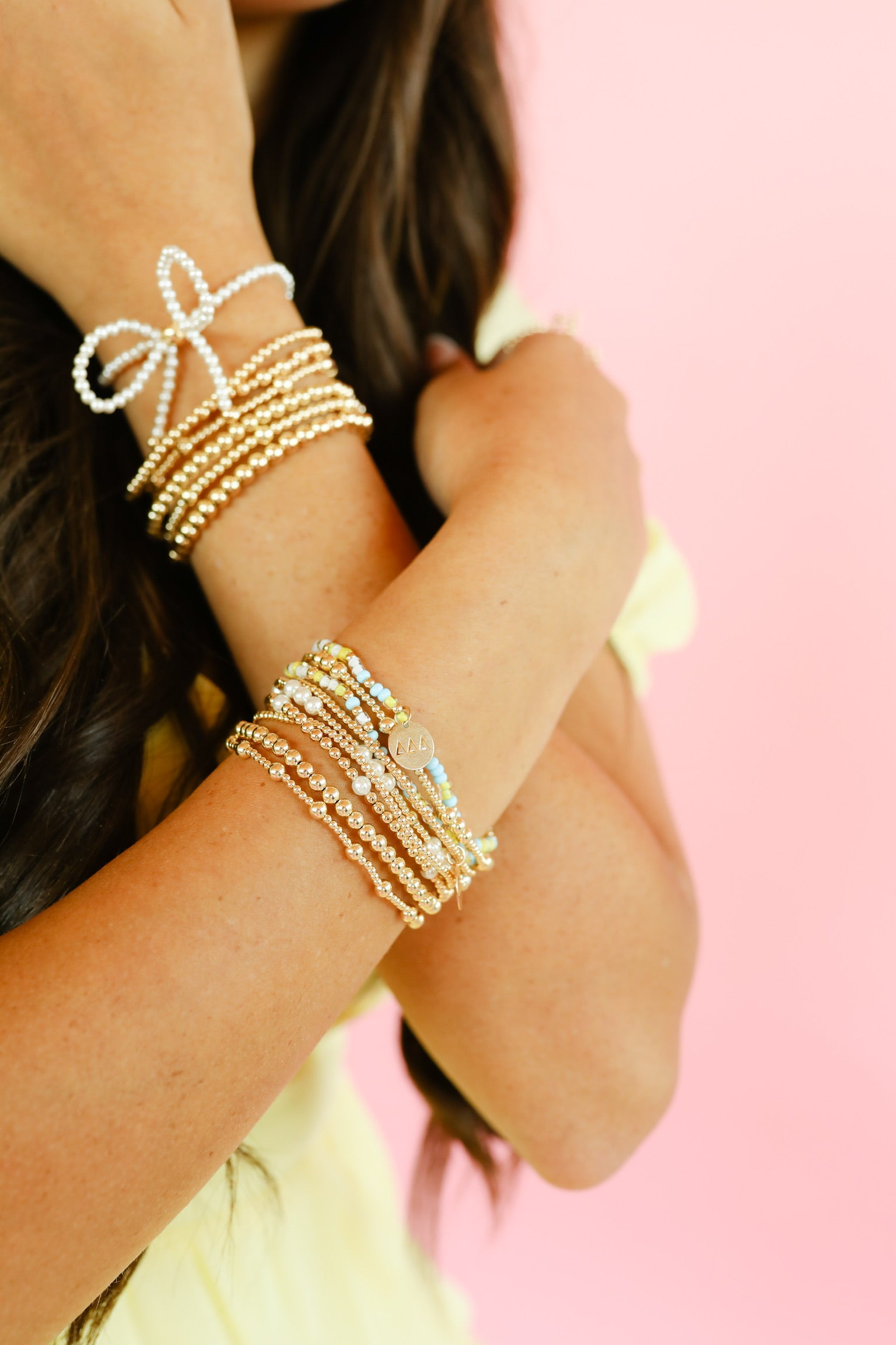 Tri Delta Sprinkle Bracelet