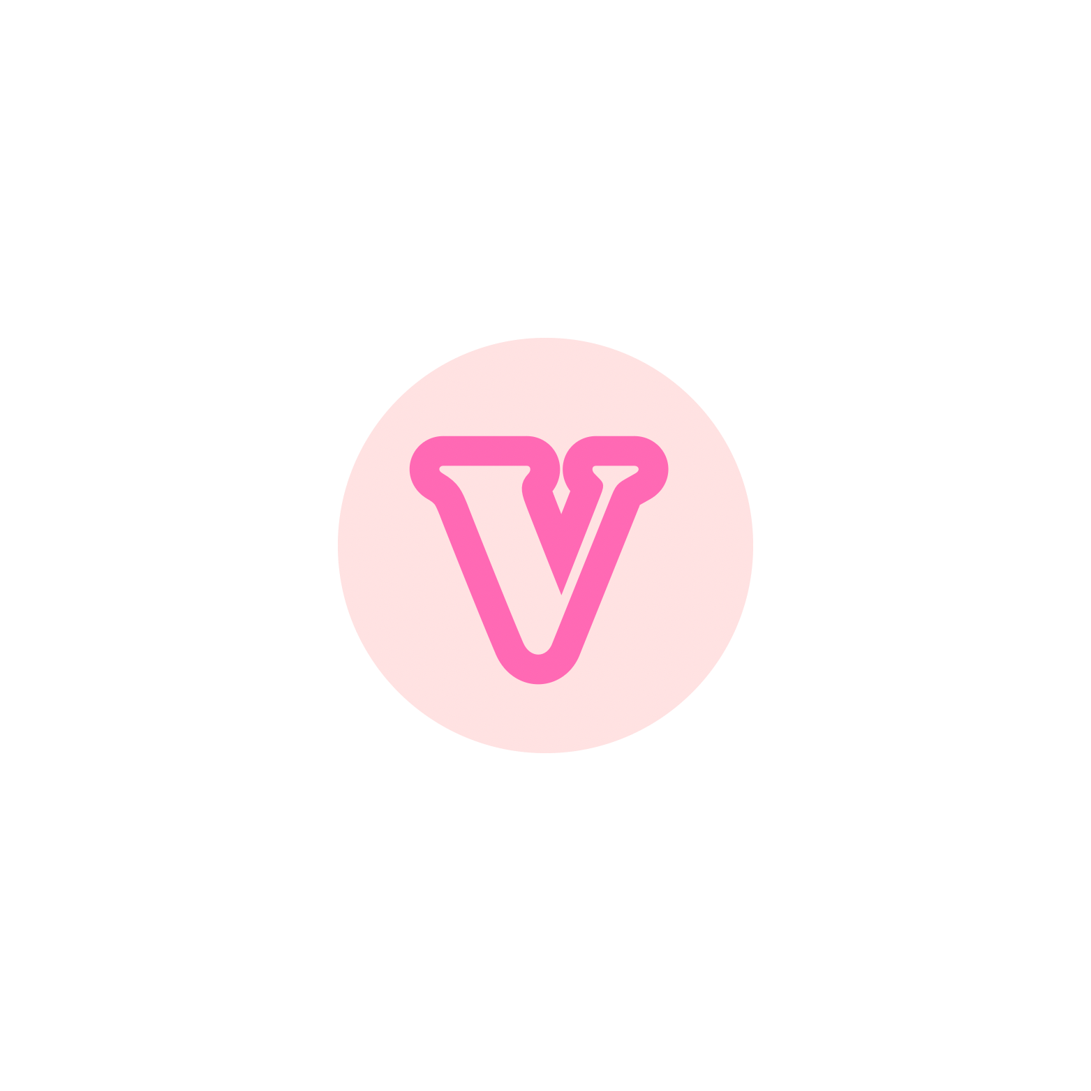 Pink BB Bead Initial Letter Ring