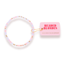 Light Pink and Lilac Sprinkle Bracelet (Spring Sale)