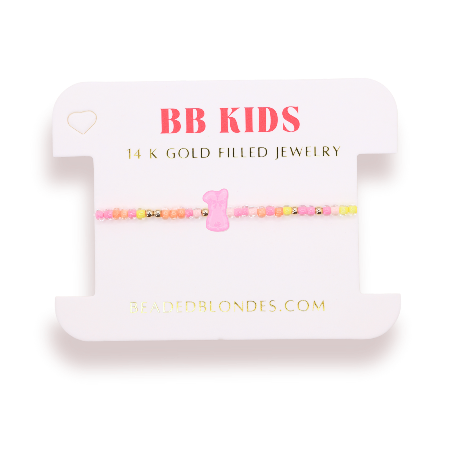 Bunny Bracelet on Color (Kids Size)