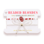 Oklahoma (OU) Logo Bracelet + Pearl Bow Stack of 2