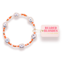 Orange and White Sadie Sprinkle Bracelet