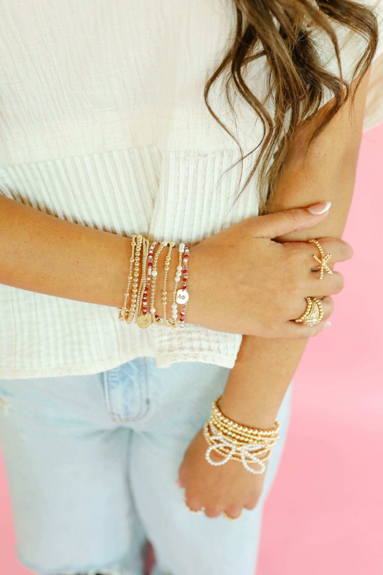Alpha Phi Sprinkle Bracelet