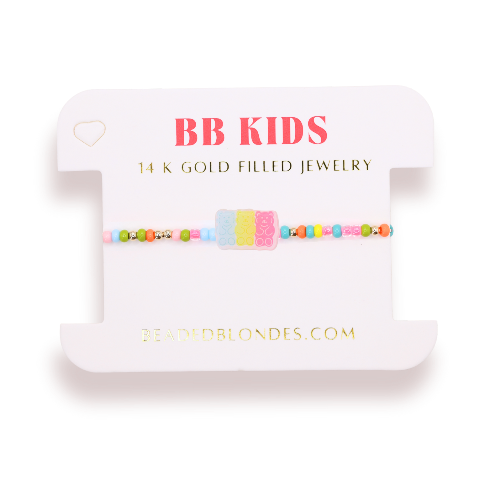 Gummy Bear Bracelet on Color (Kids Size)