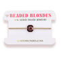 South Carolina Logo Bracelet on Gold