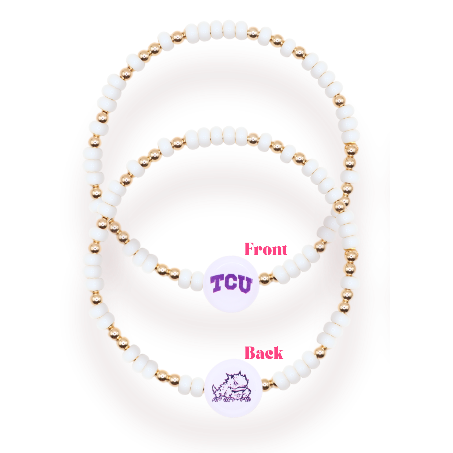 TCU/ Frogs Logo Bracelet