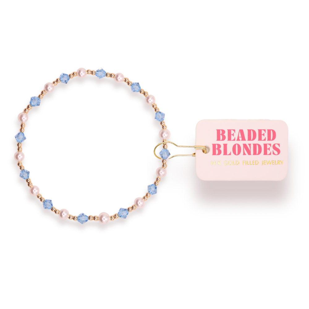 Turquoise Pearl June Bracelet