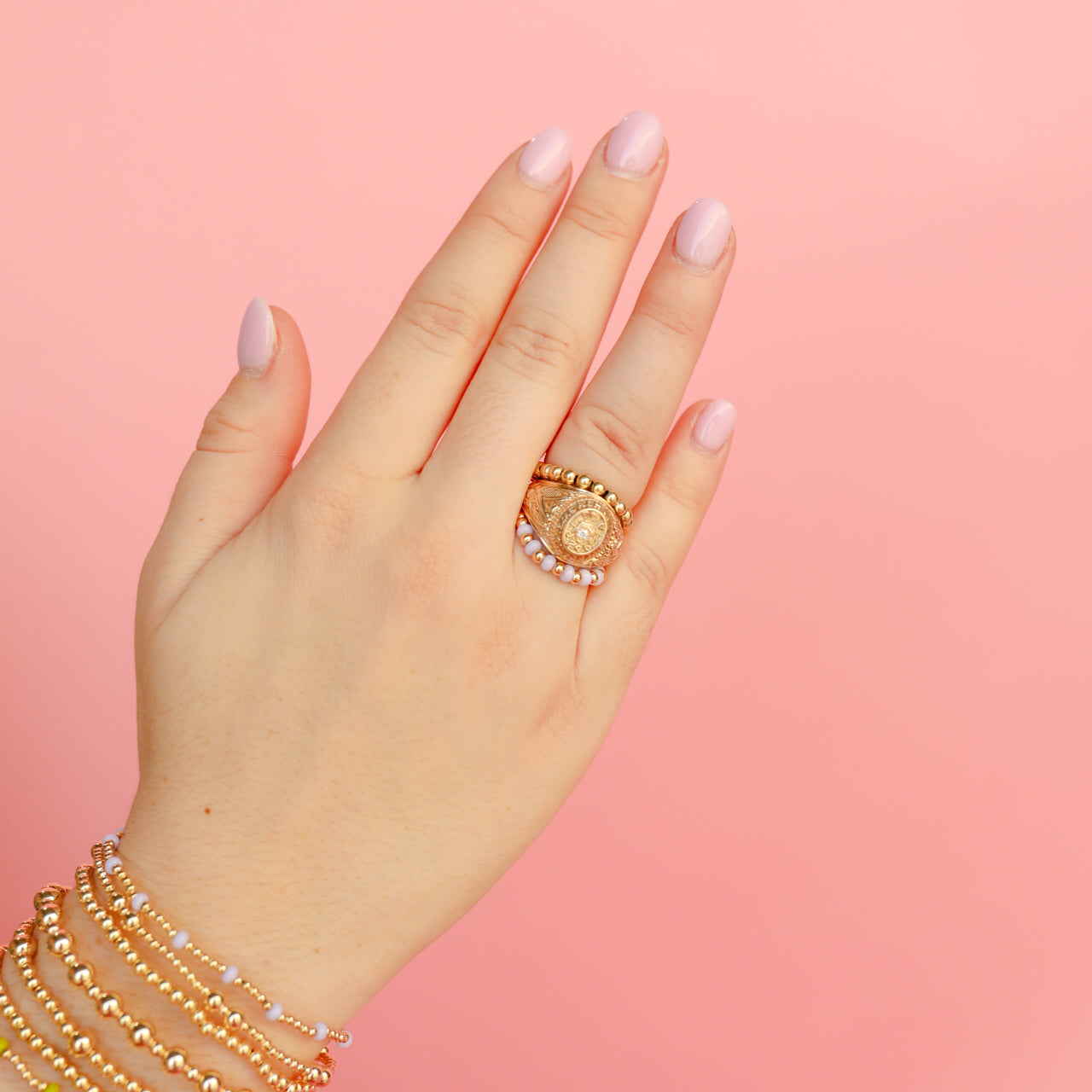 Lilac Dainty Poppi Bracelet