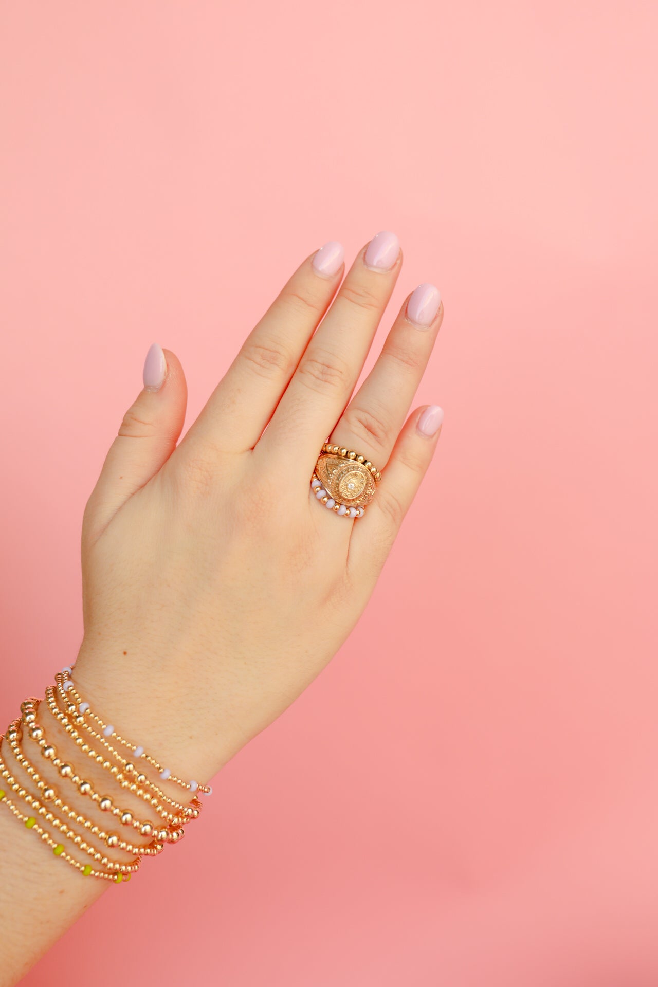 Lilac Dainty Poppi Bracelet