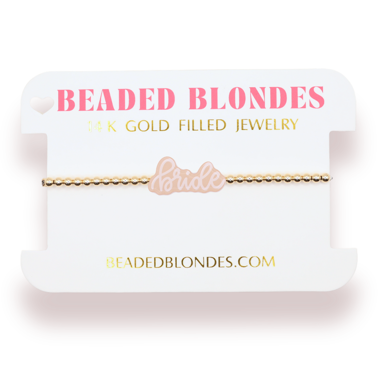 Bride Bracelet on Gold