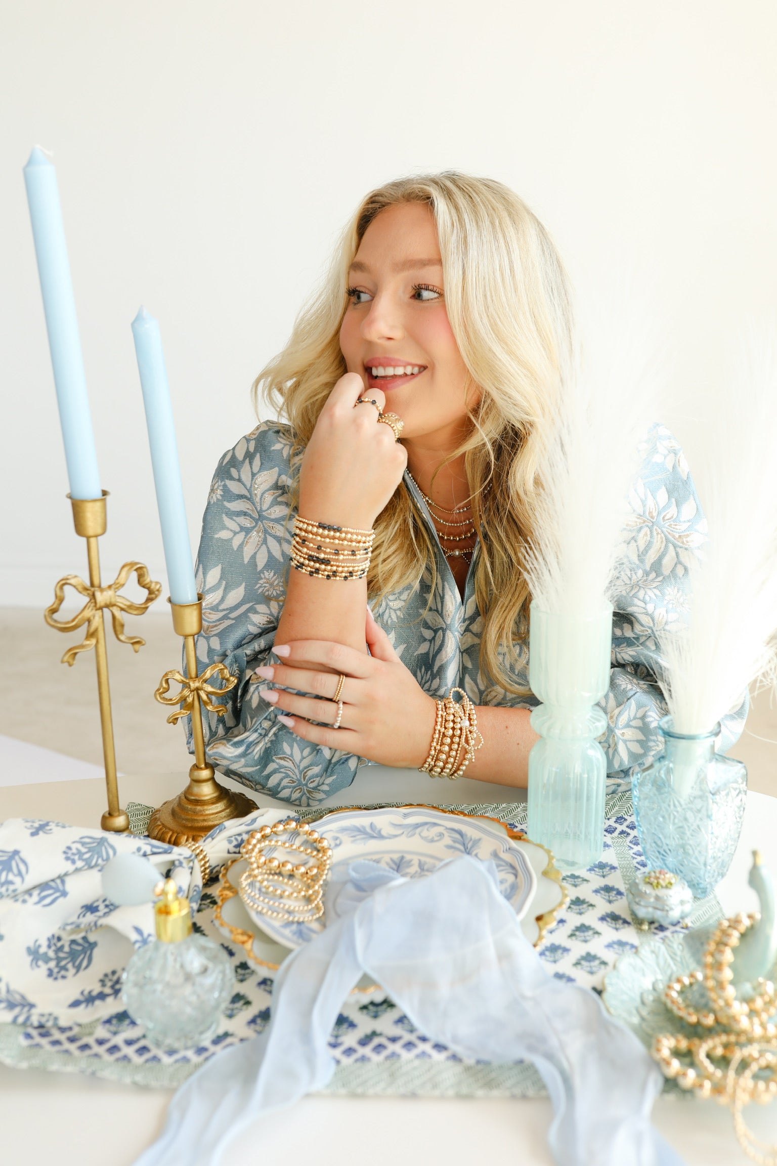 Ice Blue Kim Bracelet