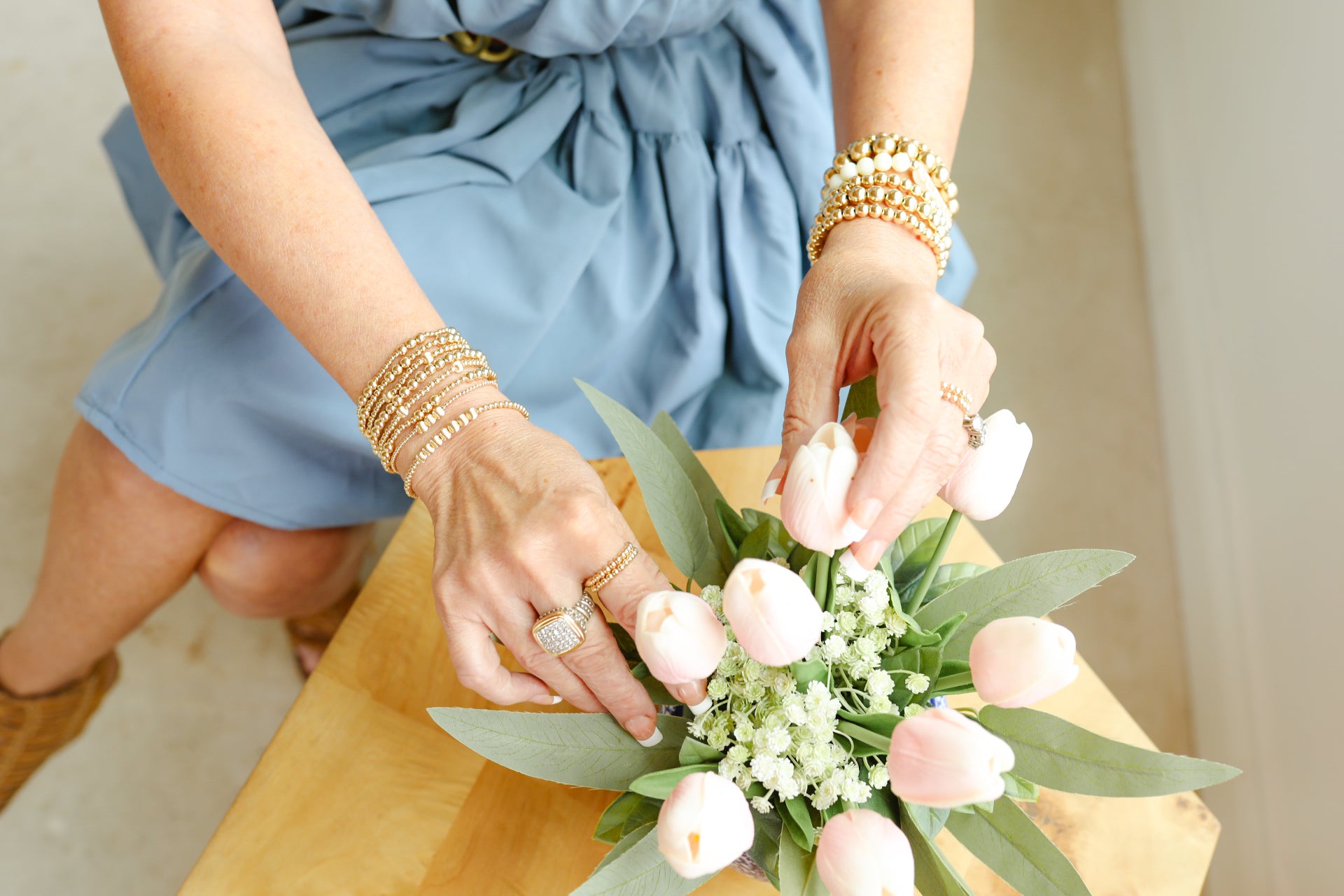 Lucky Fluted Bracelet