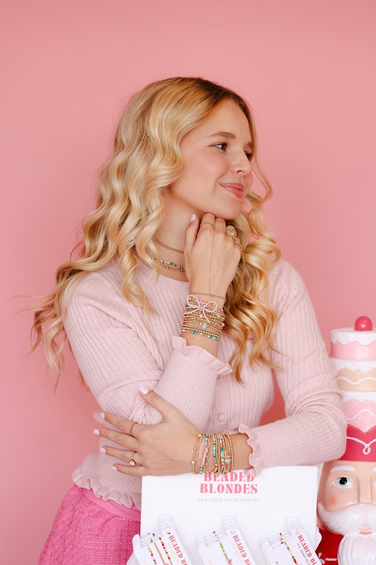 Tree Trio Holiday Bracelet