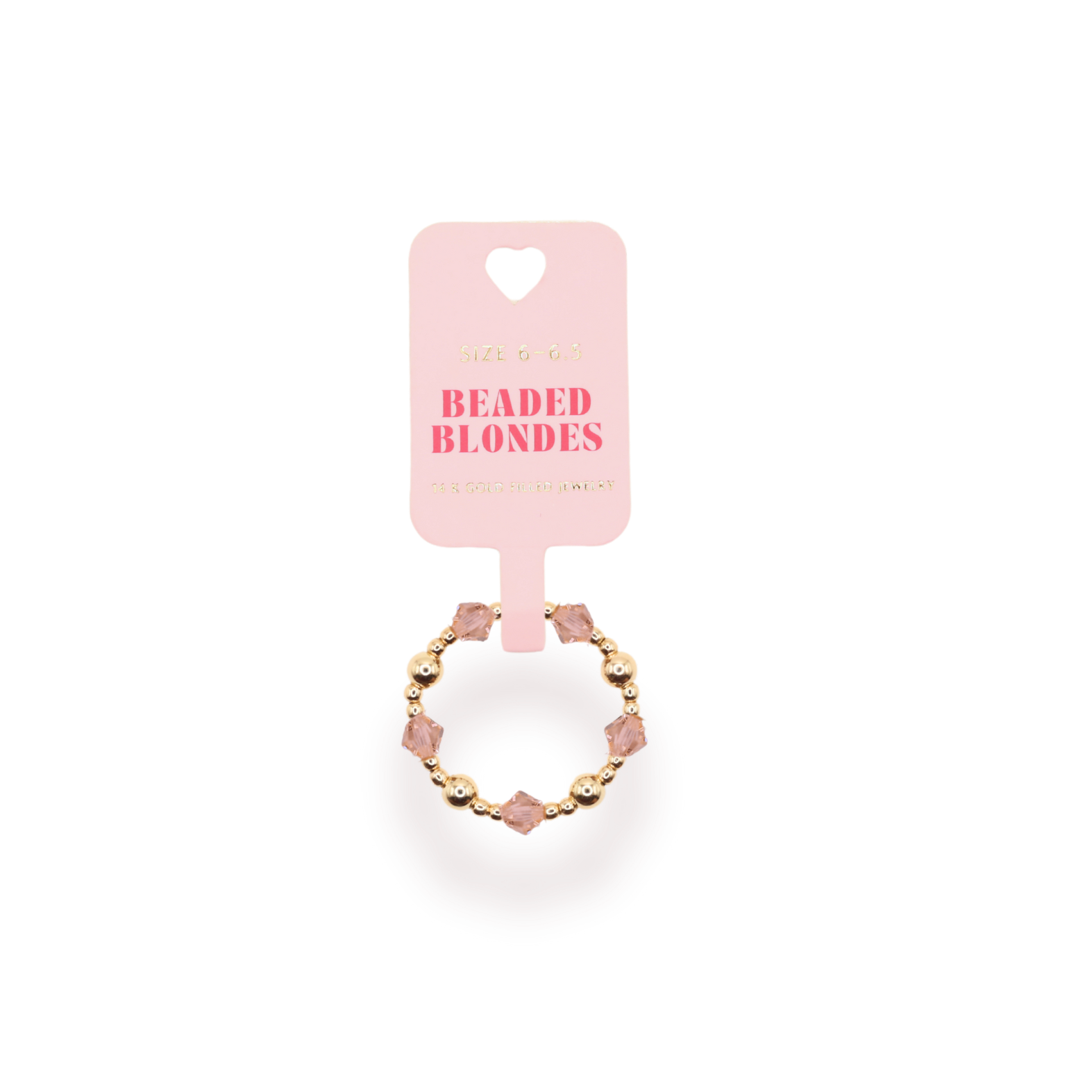 Blush Pink June Ring