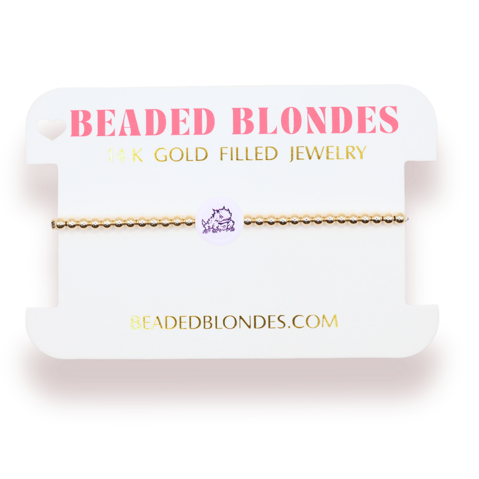 TCU/ Frogs Logo Bracelet