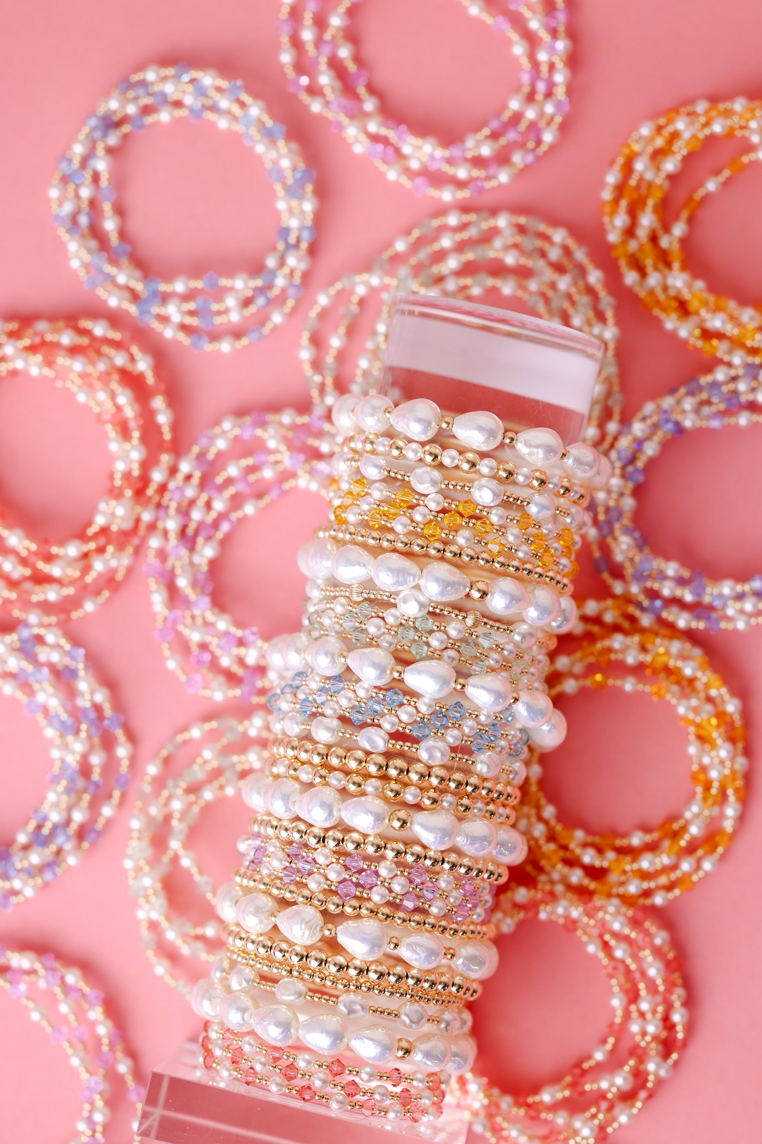 Blue Pearl June Bracelet