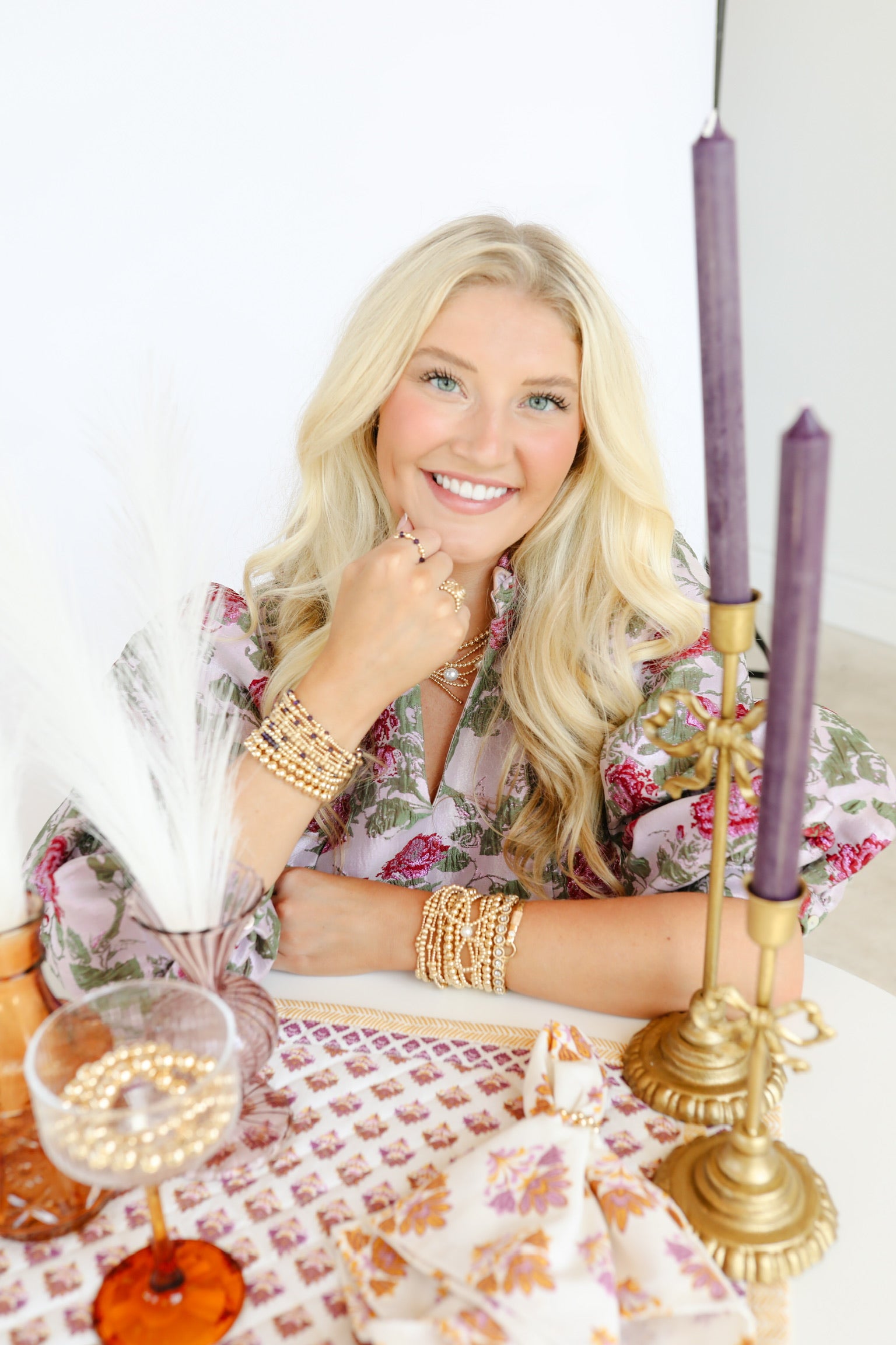 Plum Purple June Ring