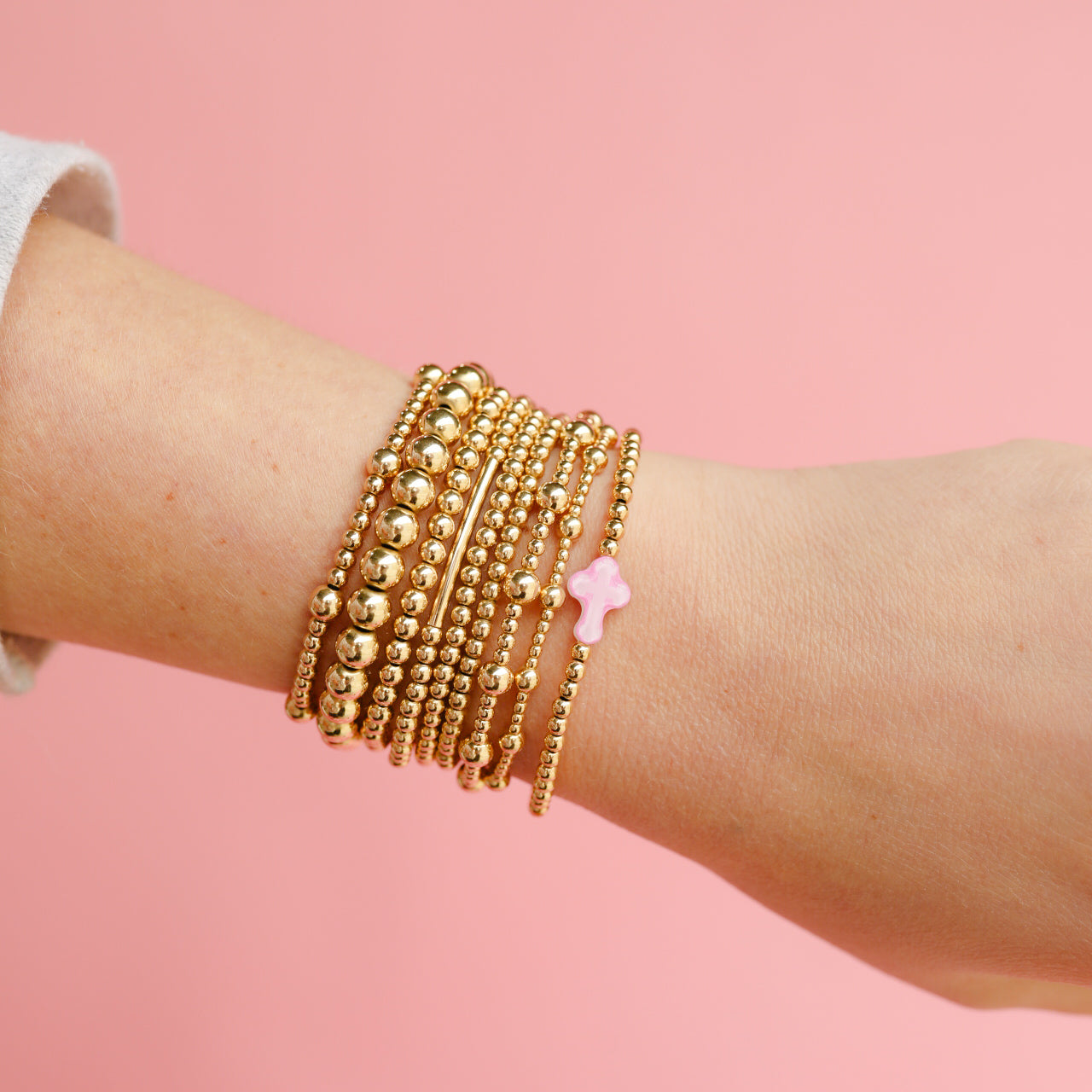 Bar Bracelet in Gold