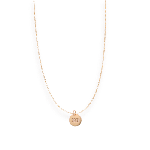 Chi Omega Charm Necklace