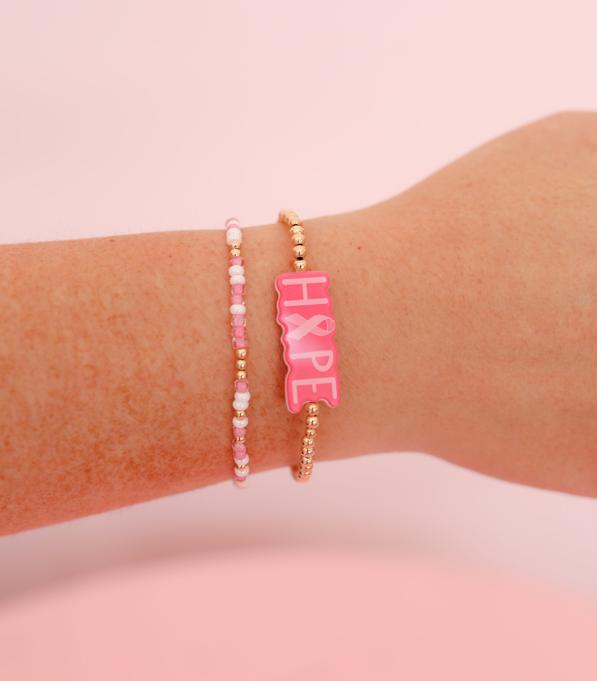 Hope + Sprinkle Bracelet Stack of 2