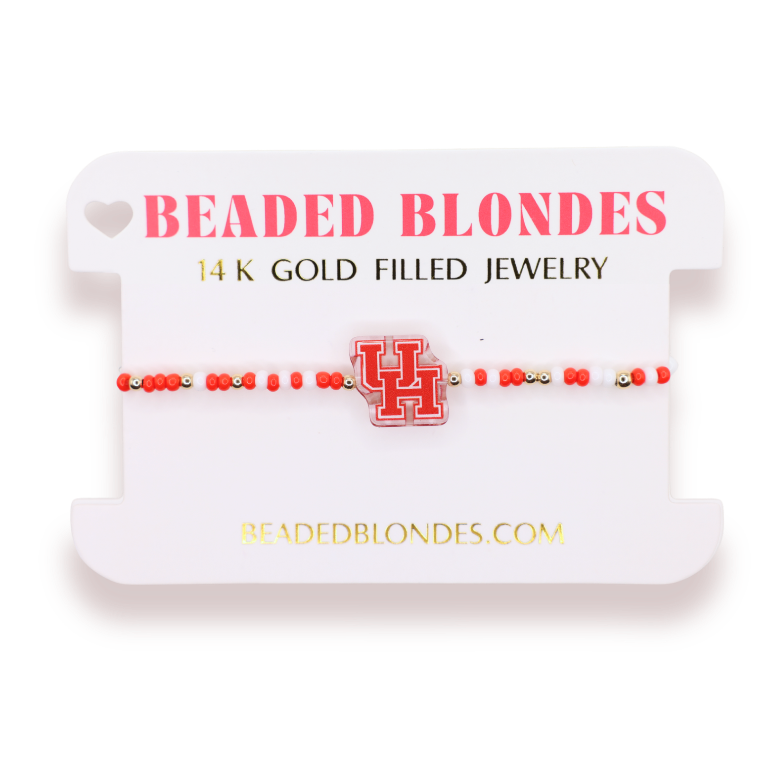 University of Houston Logo Bracelet on Color