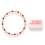 Bright Red June Bracelet