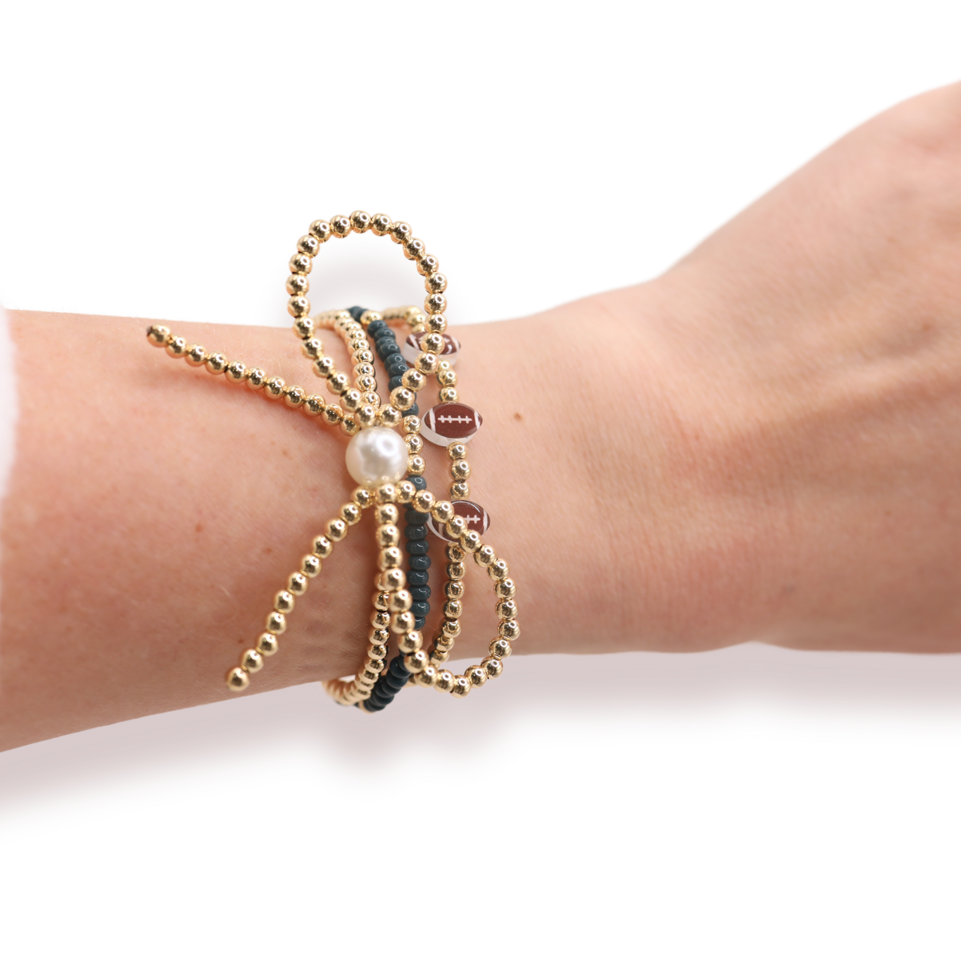 Midnight Green Sprinkle Bracelet (Spring Sale)