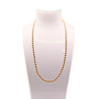 5MM Gold Beaded Necklace