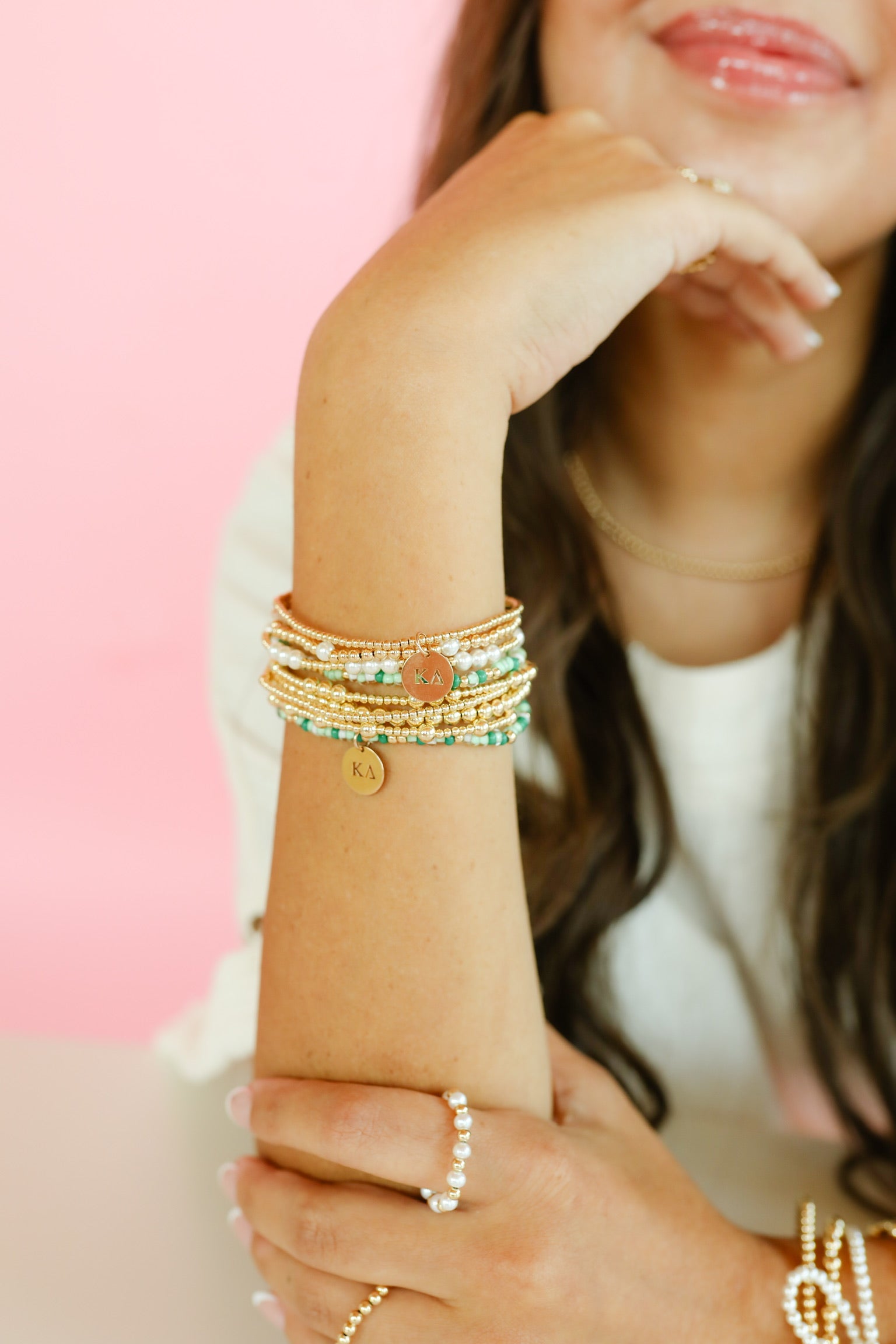 Kappa Delta Sprinkle Bracelet