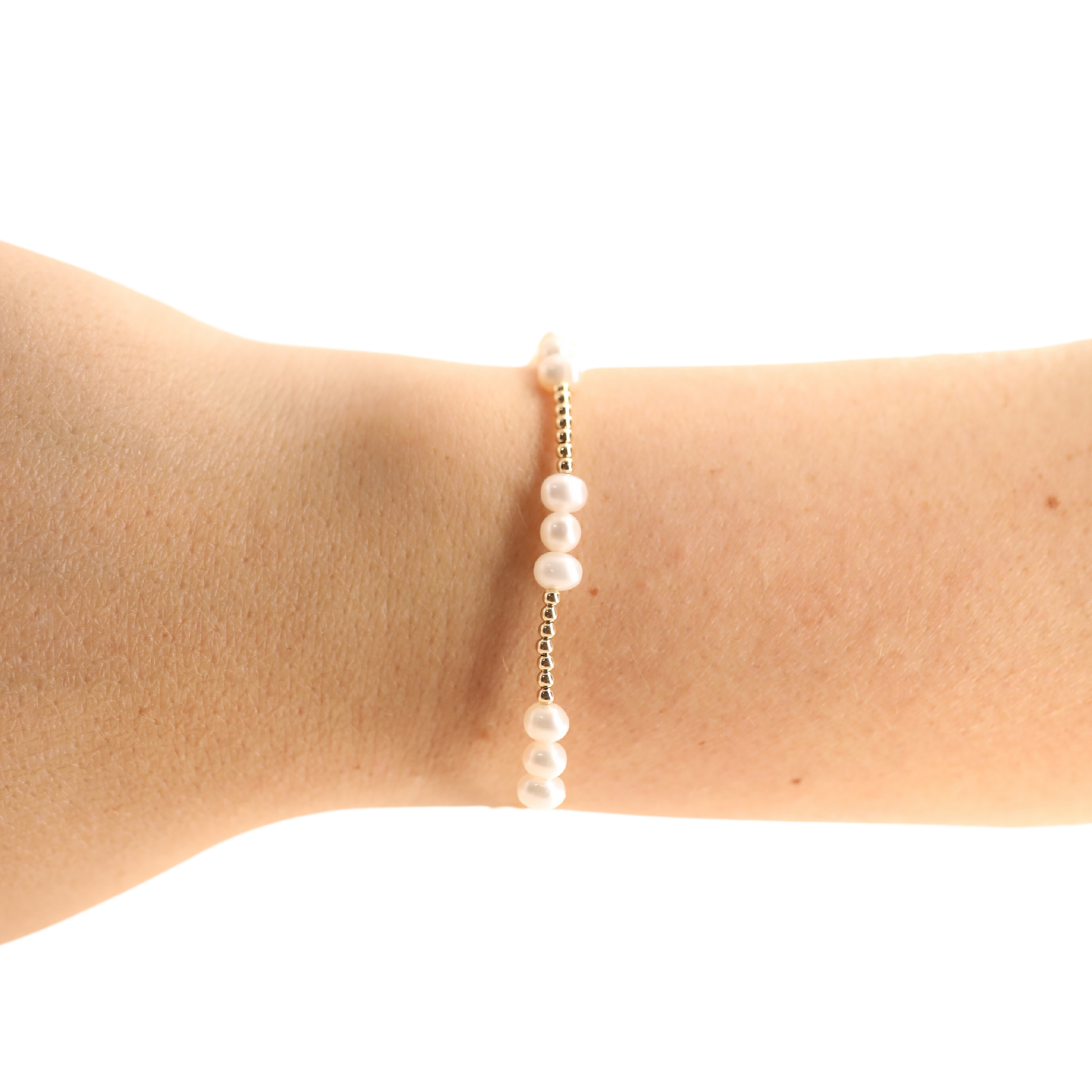 ILY Coastal Pearl Bracelet in Gold