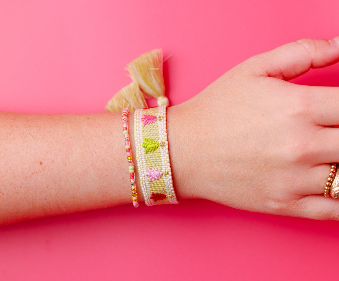 Christmas Trees BB X KC Christmas Tassel Stack