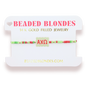 Alpha Gamma Delta Block Bracelet on Color