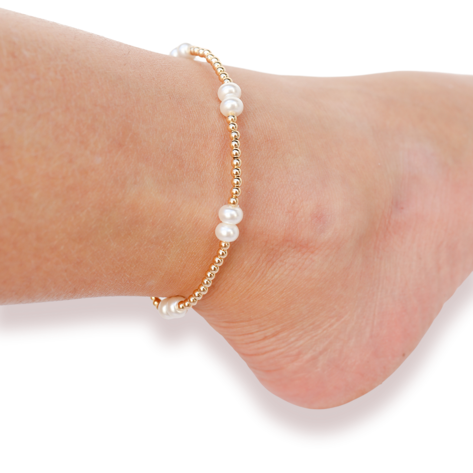Coastal Pearl Anklet