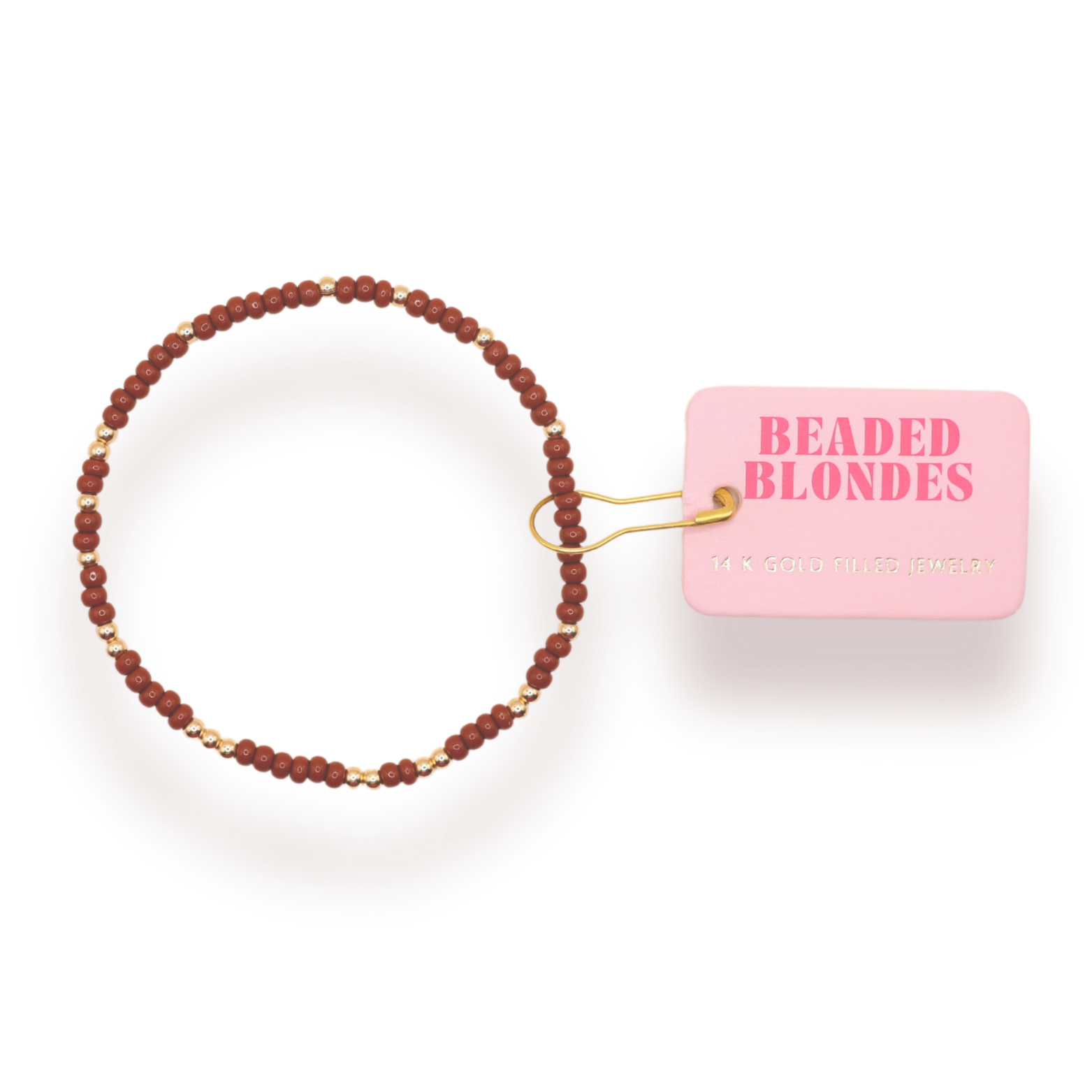 Light Brown Sprinkle Bracelet (Spring Sale)